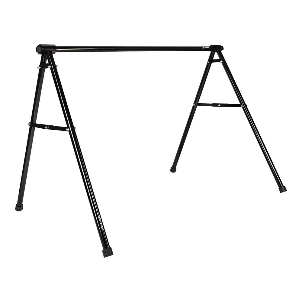 RACE -170cm , ocelový, černý