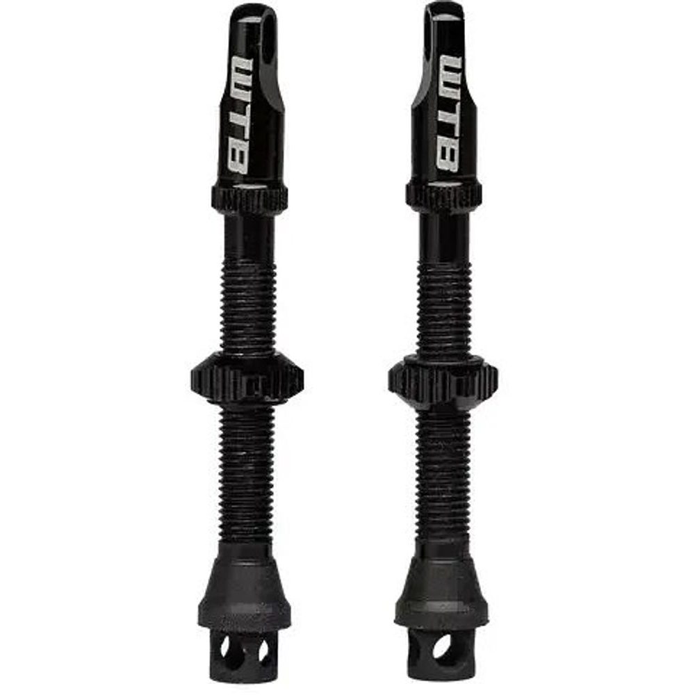 TCS AL Max-Flow Presta Valve 55mm černá 2ks