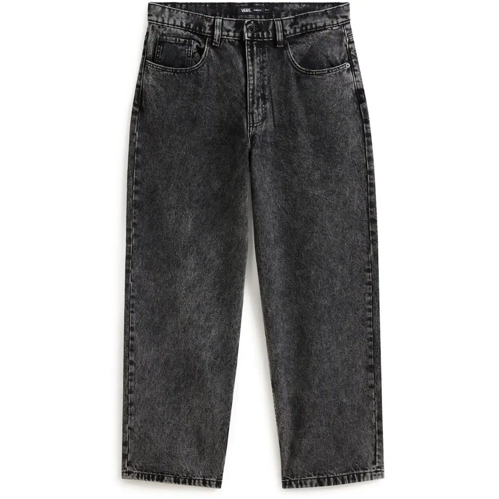 Check-5 Baggy Denim Pant Stonewash Black