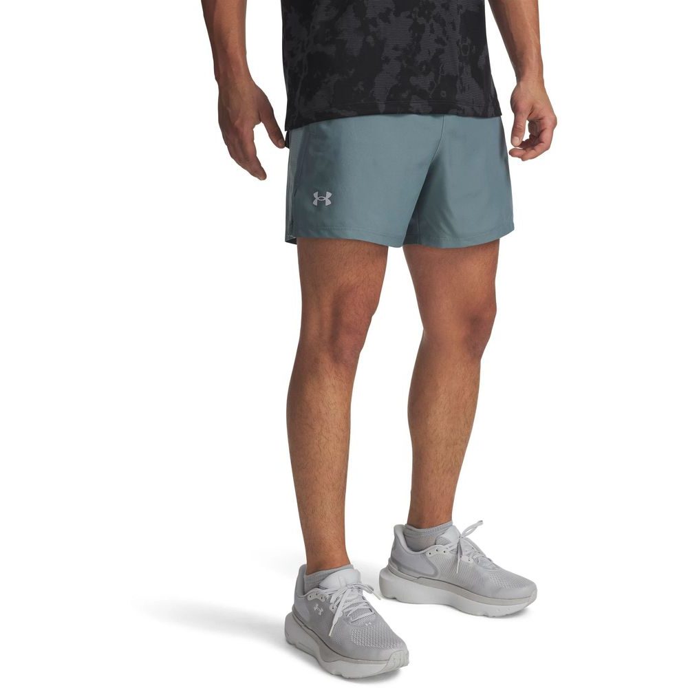 UA LAUNCH 5'' SHORTS-BLU