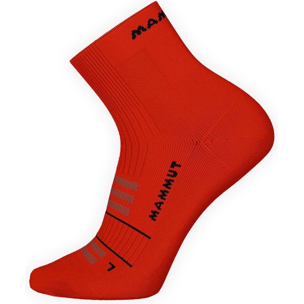 Hiking Full Cushion Quarter Socks strata-mammut red