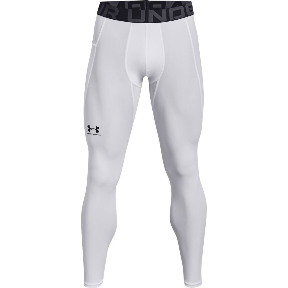 UA HG Armour Leggings, White
