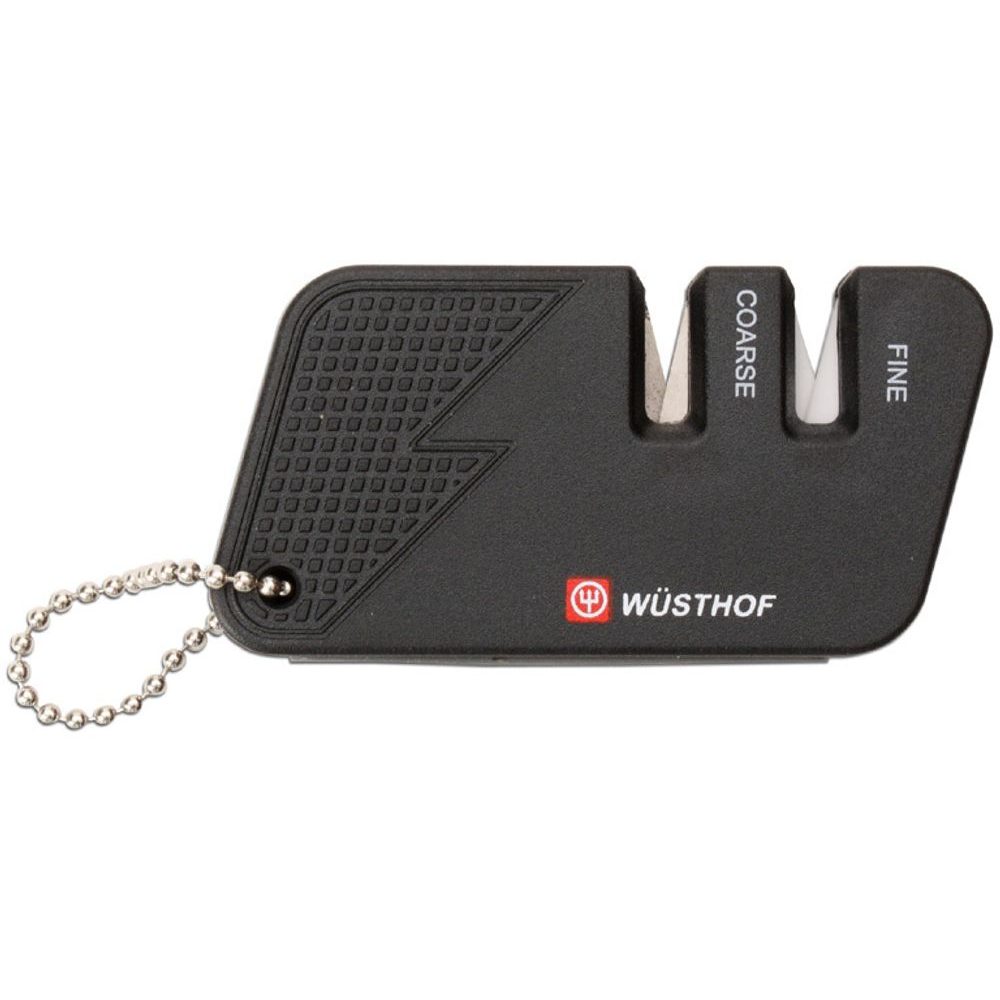 Brousek na nože kapesní černý