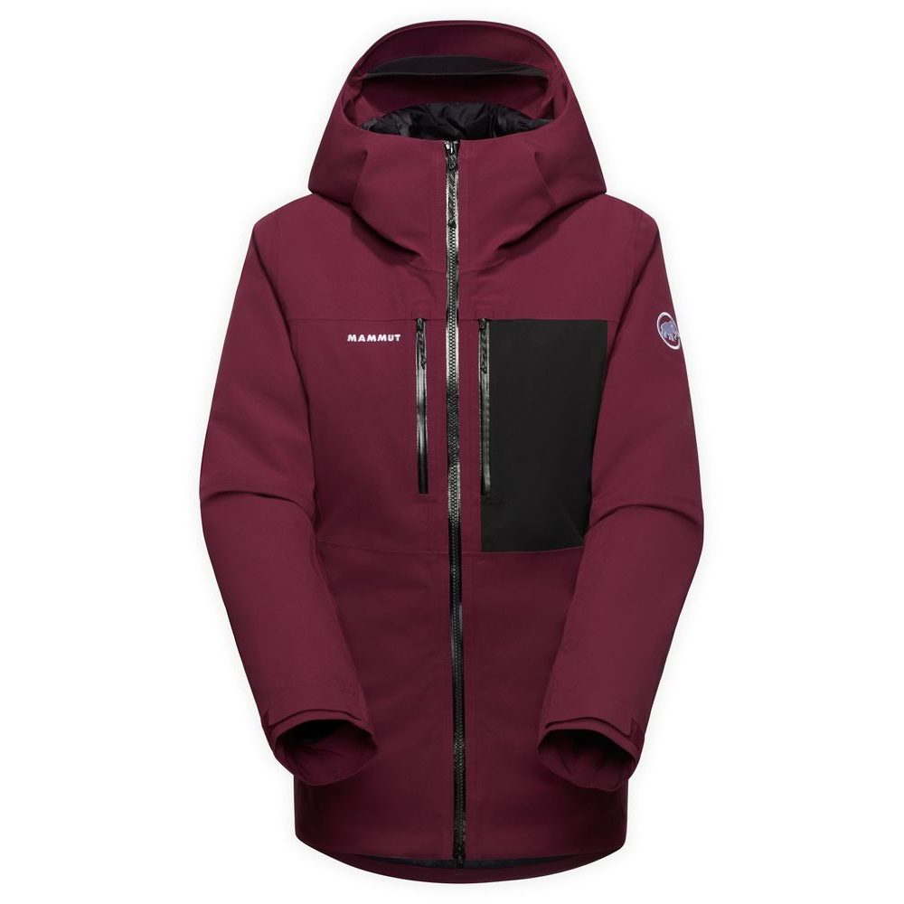 Stoney HS Thermo Hooded Jacket Women vin-black