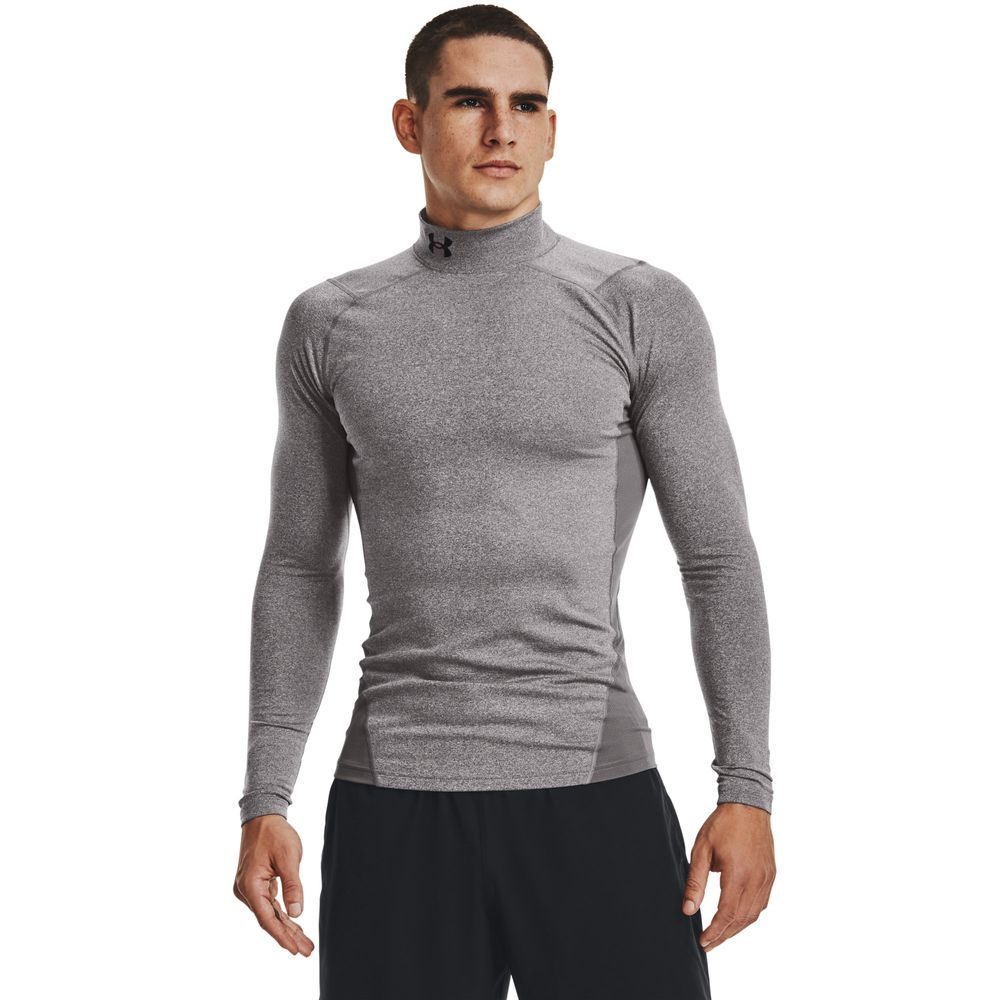 UA CG Armour Comp Mock, Gray