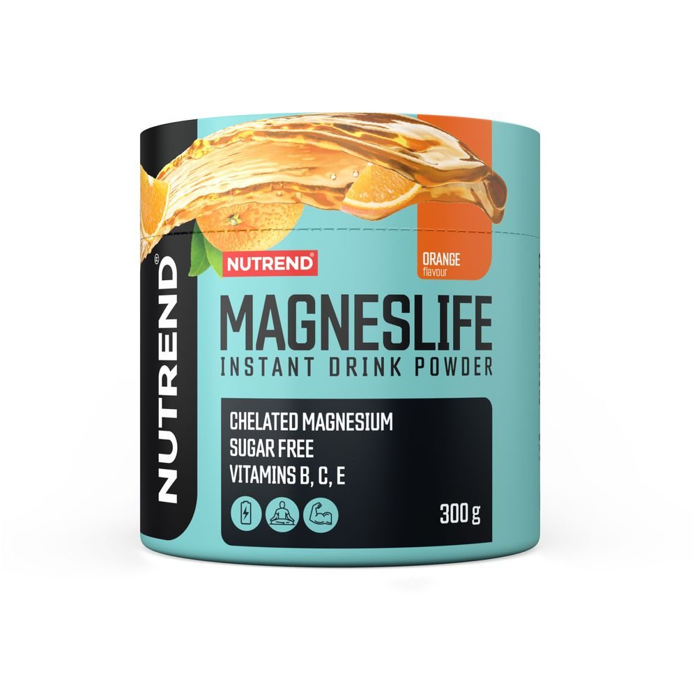 Magneslife Instant Drink Powder, 300 g pomeranč