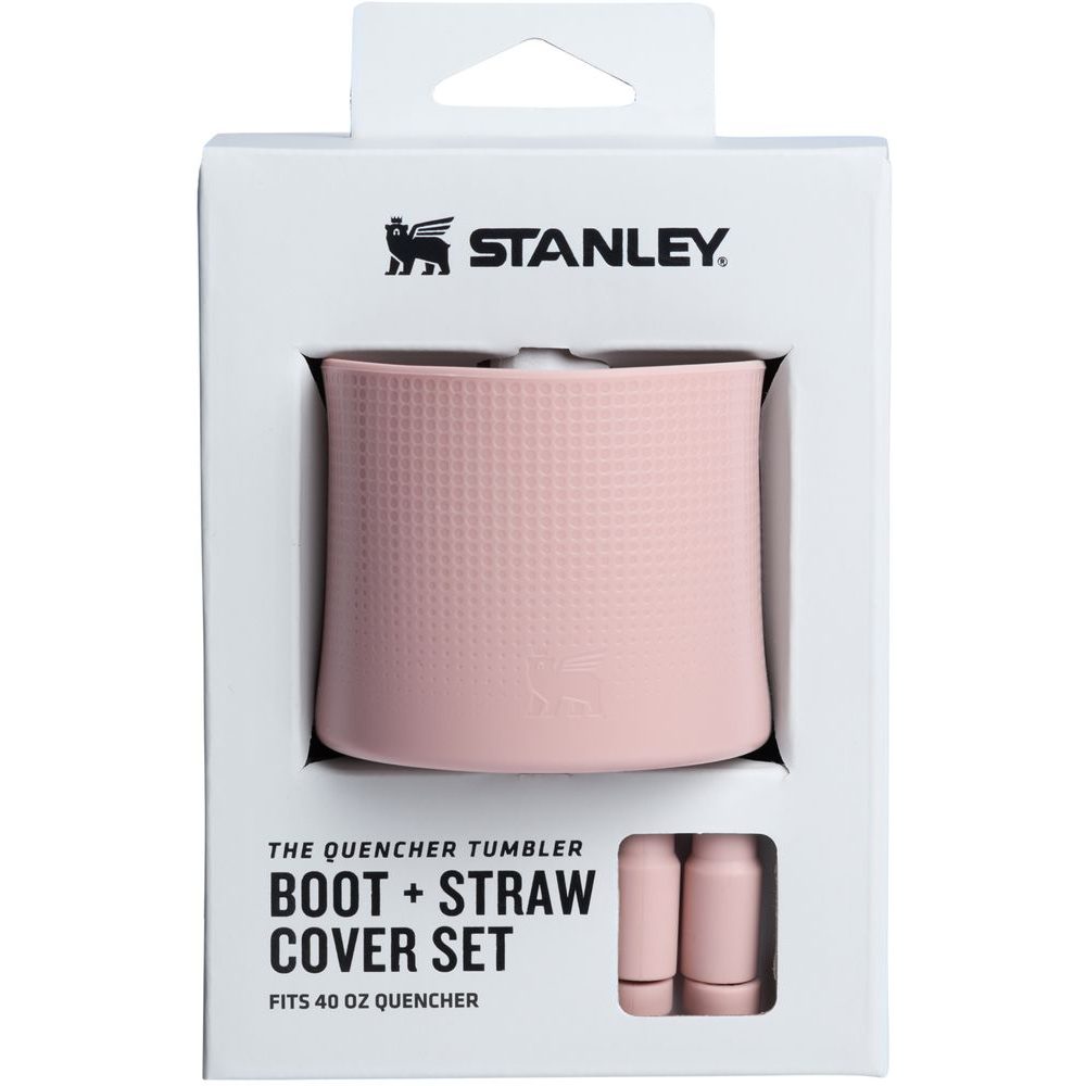 Quencher Boot + Straw Topper 1180 ml Pink Dusk