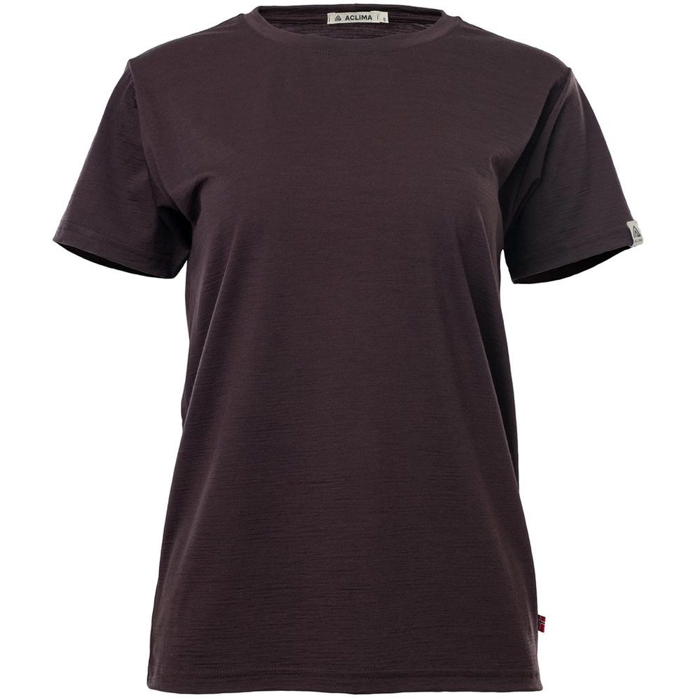 LightWool 180 Classic Tee W's Chocolate Plum