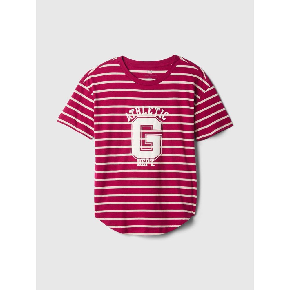 Oversize tričko Gap Athletic Červená