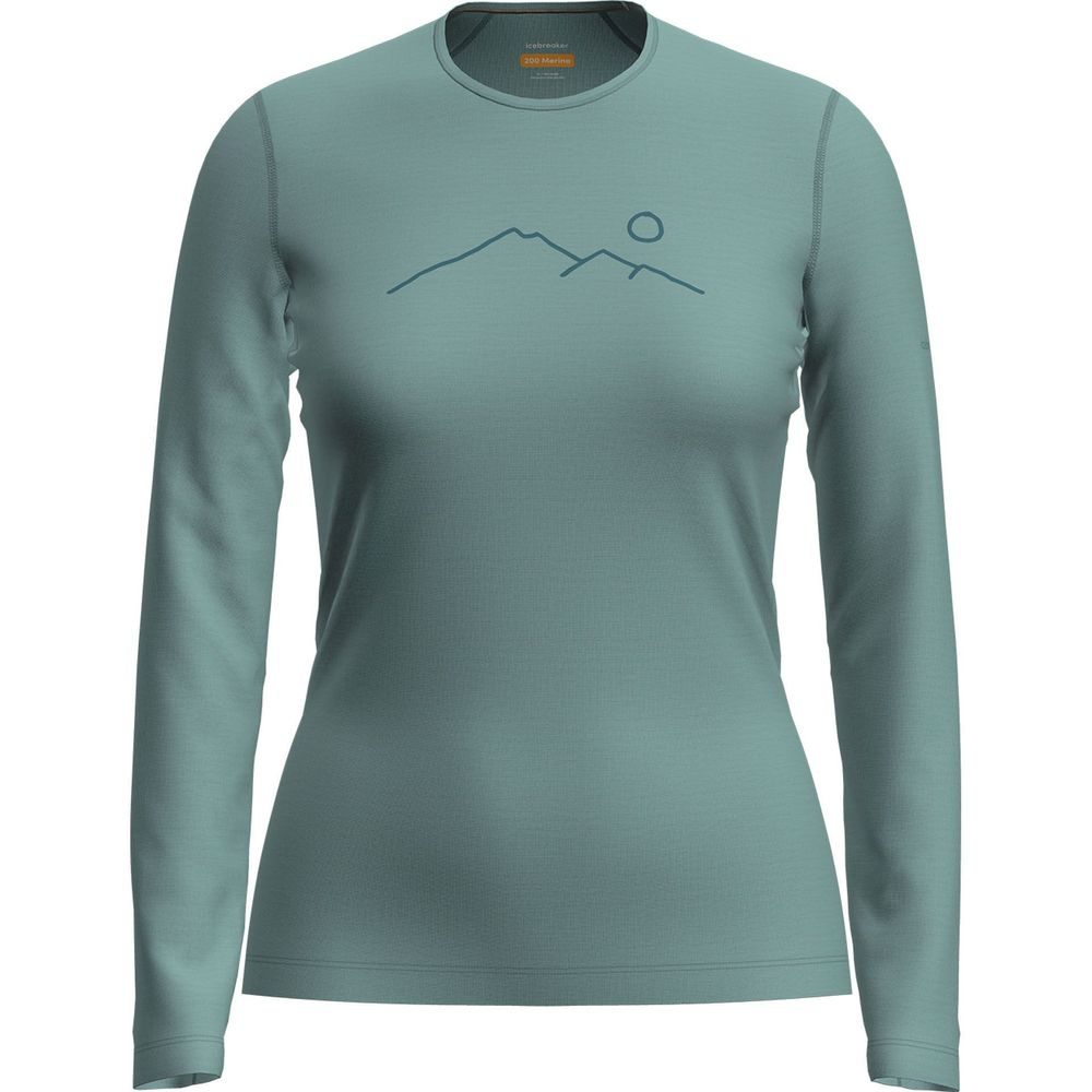 Women Mer 200 Oasis LS Crewe Rainer Ridg HYDRO