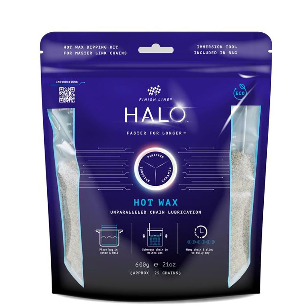 HALO™ - HOT WAX Lubricant - 600g - Granular - Double-Boil Bag + Immersion Tool