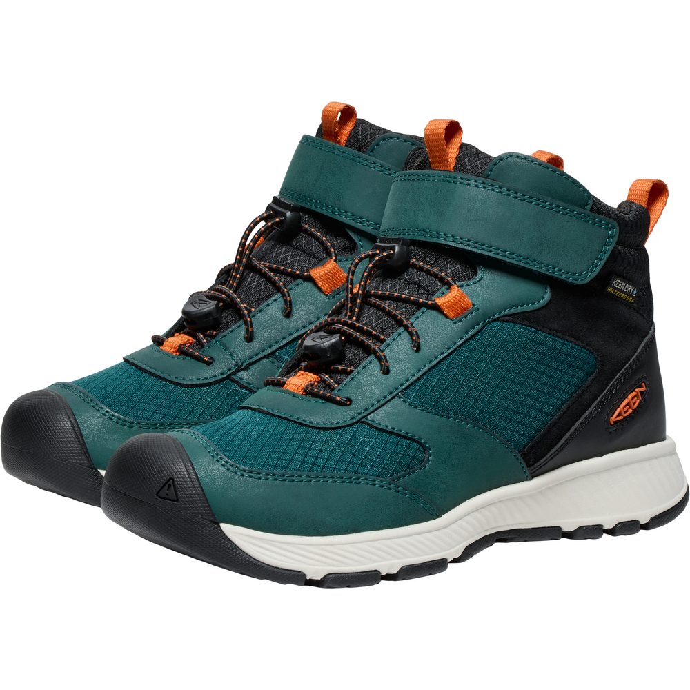 SKUA MID WP YOUTH, ponderosa pine/gold flame