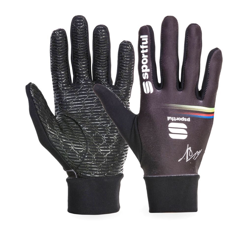Lycra chicco gloves black