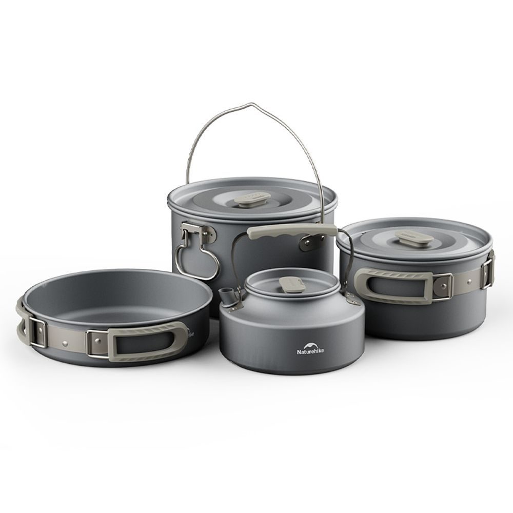 Adria-08 hliníková sada nádobí pro 4-6 osob var. 2. - 1182g