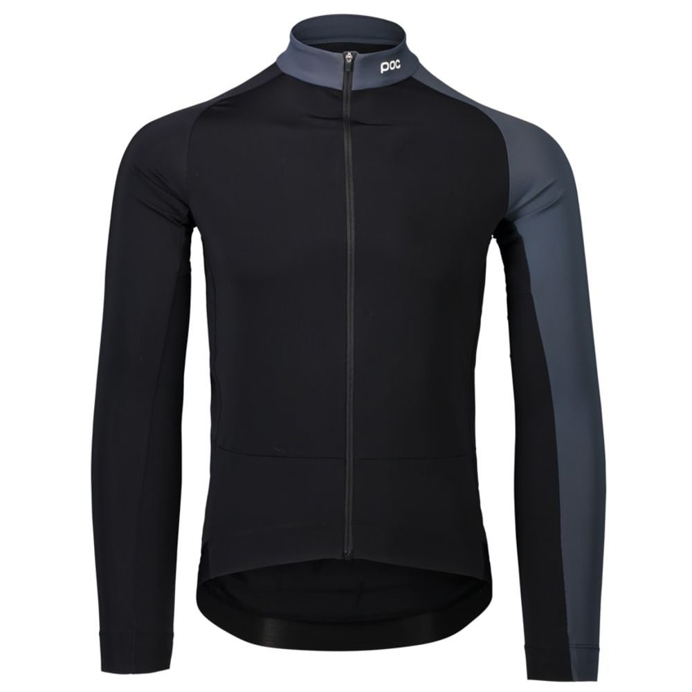 Essential Road Mid LS Jersey, Uranium Black/Sylvanite Grey