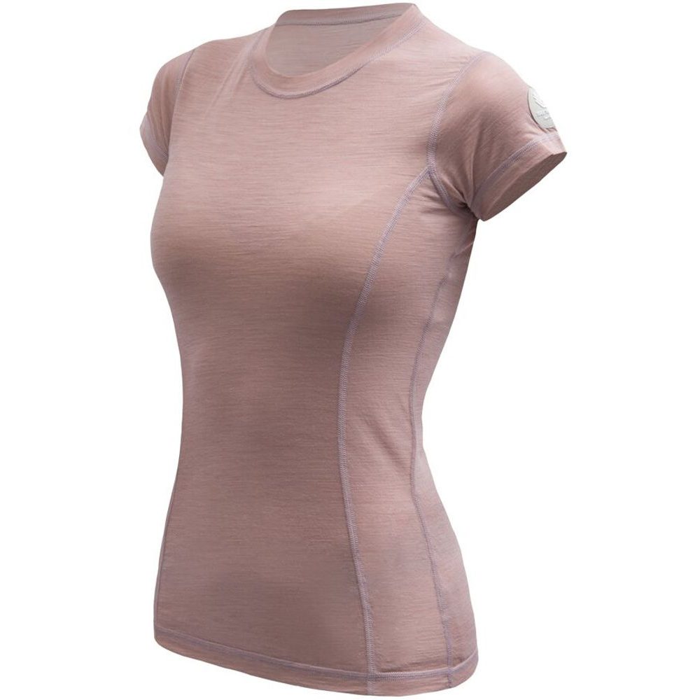 MERINO AIR dámské triko kr.rukáv dusty pink