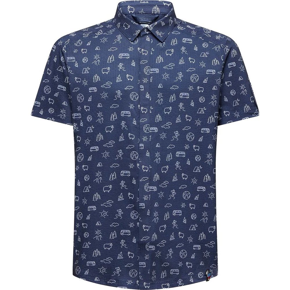 Move Tech Shirt Night Sky/Chalk