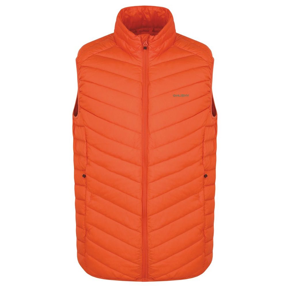 Pánská péřová vesta Dresles M orange