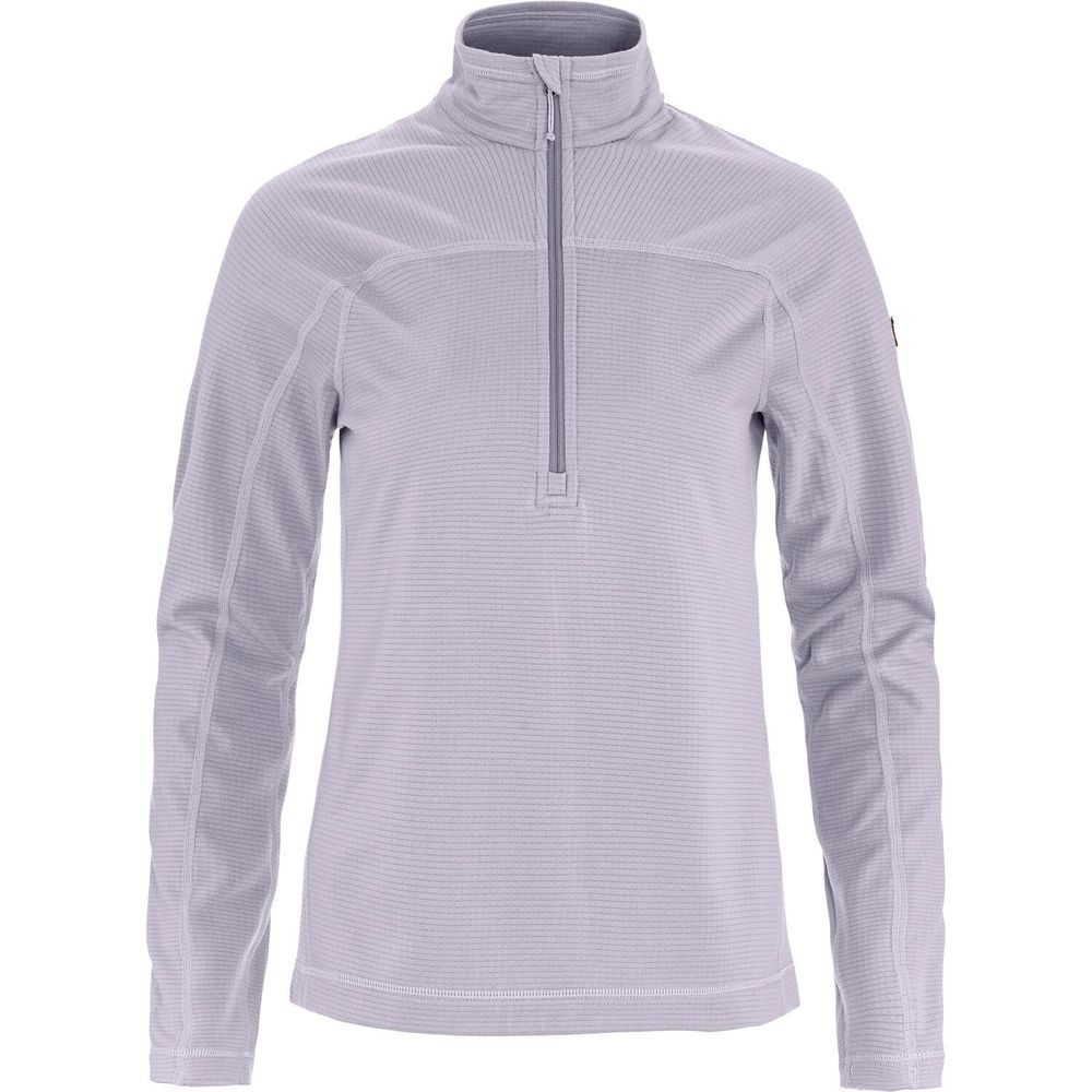 Abisko Lite Fleece Half Zip W Lavender Mist