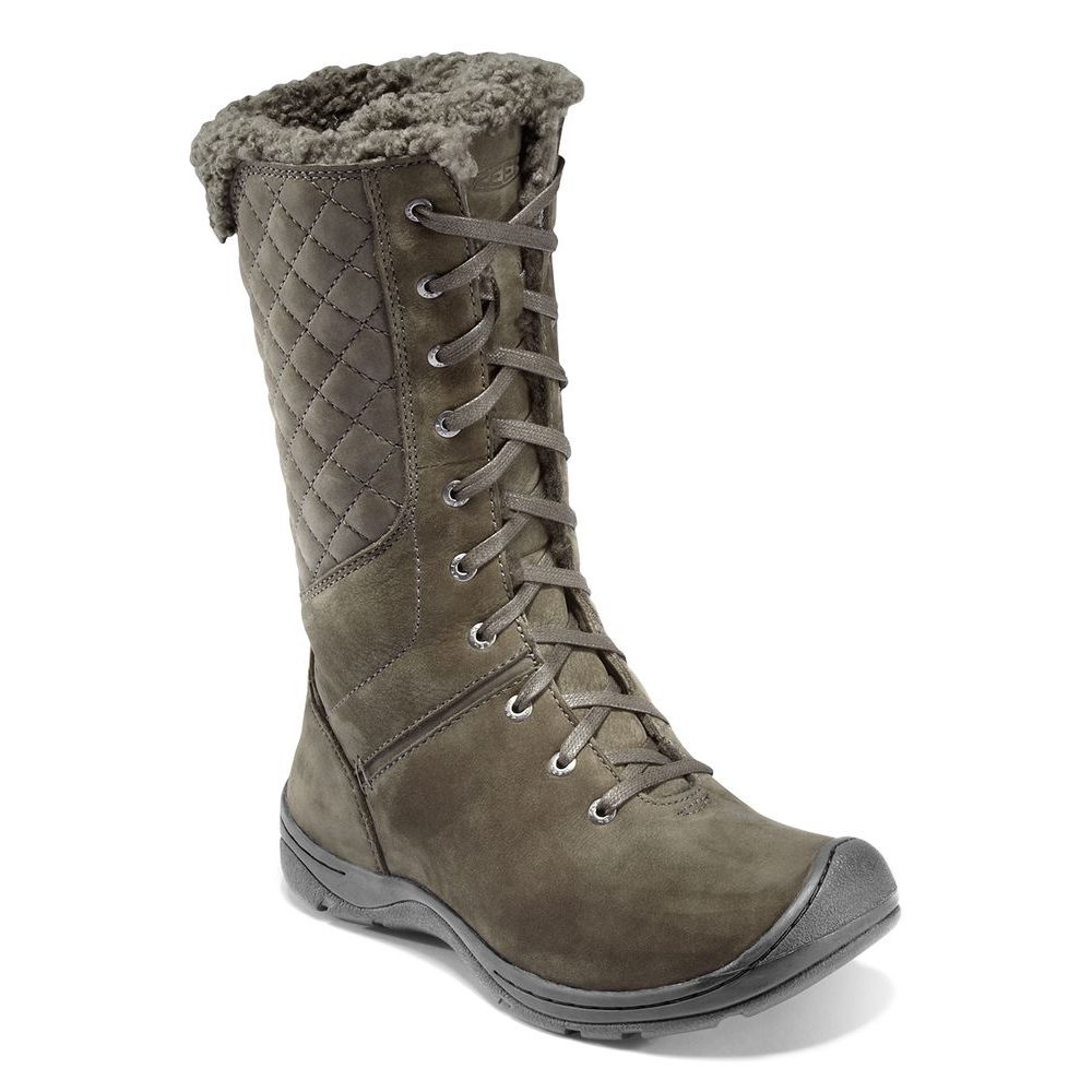 Crested Butte High Boot W, blol - dámské kozačky s kožíškem