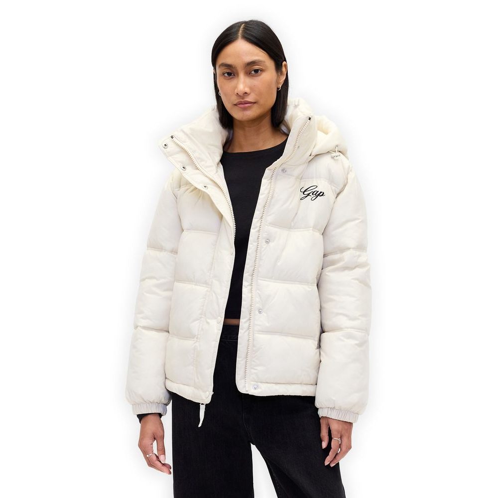 818712-01 Prošívaná nepromokavá bunda PrimaLoft® Béžová