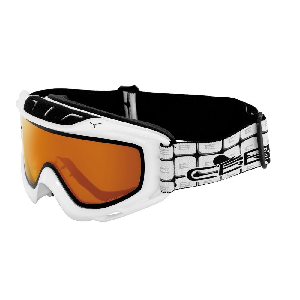 1565 D411 VERDICT WHITE ORANGE - Lyžařské brýle