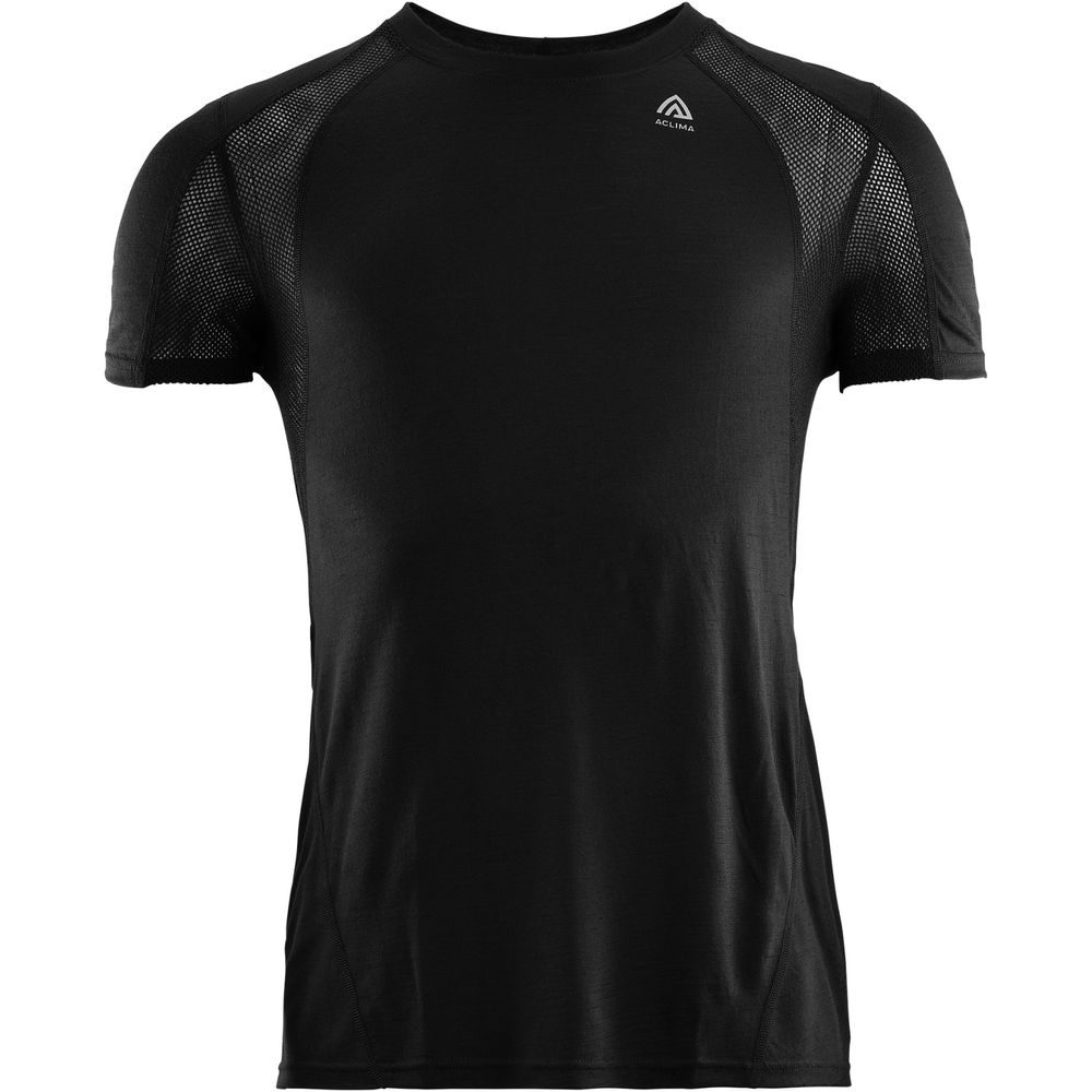 LightWool Sports Shirt, Man Jet Black