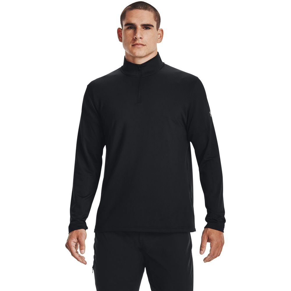 LW 1/4 Zip, Black