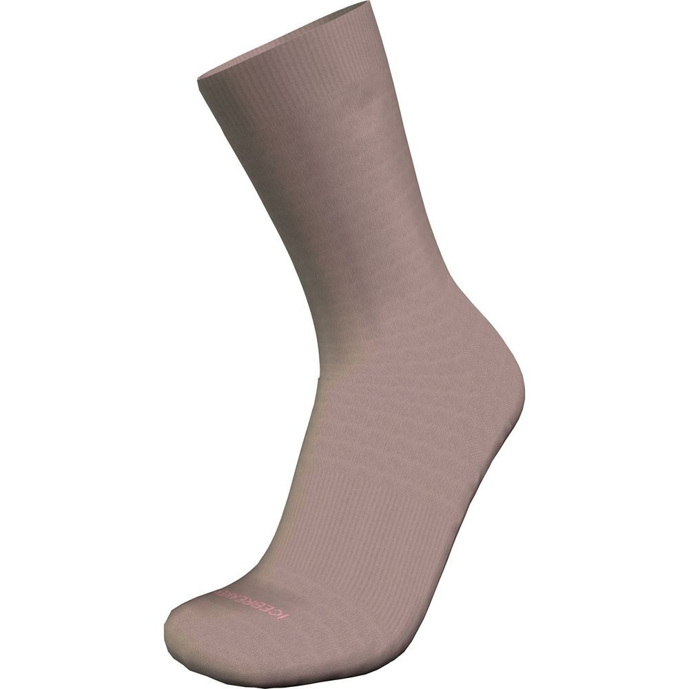 W Lifestyle Fine Gauge Crew SUMMIT/ACID PINK