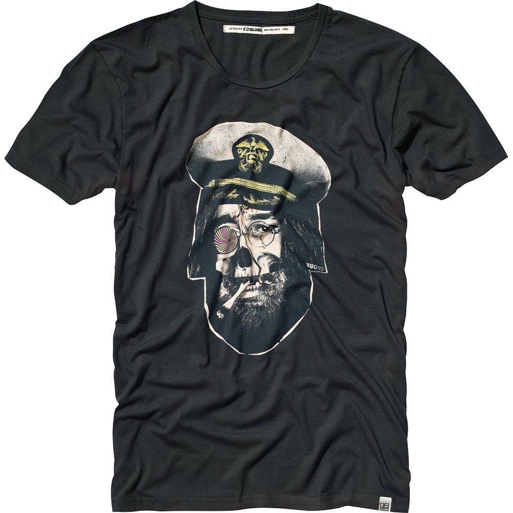 1130021 FORSBERG SS TEE BLACK - Pánské tričko kr.rukáv