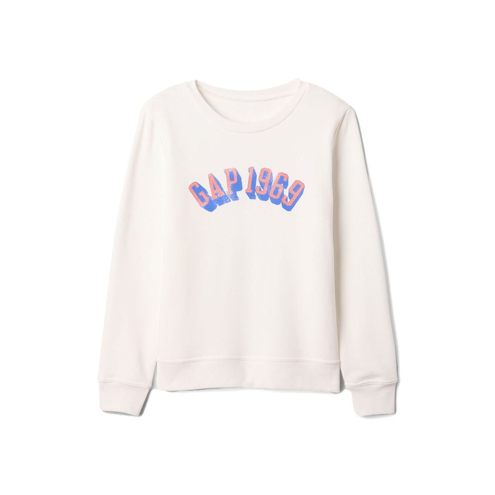 Mikina s logem Bílá