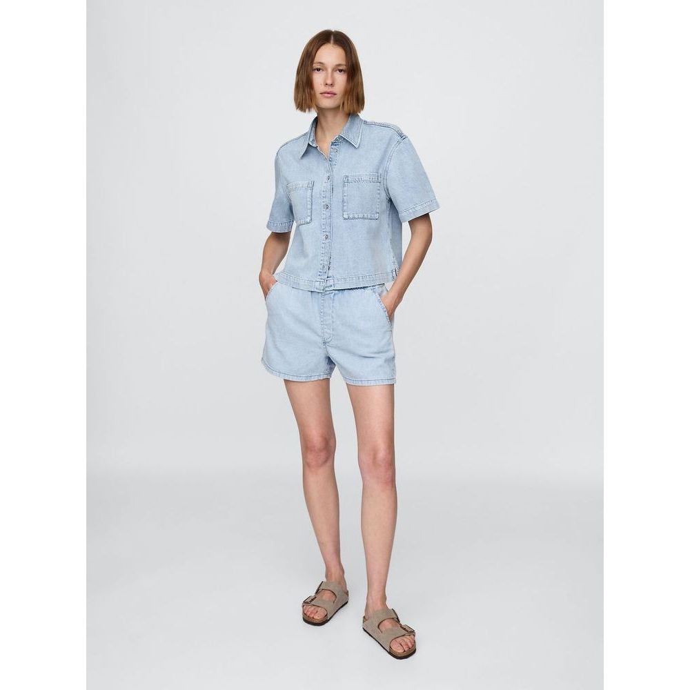 780779-00 Džínové kraťasy UltraSoft Modrá