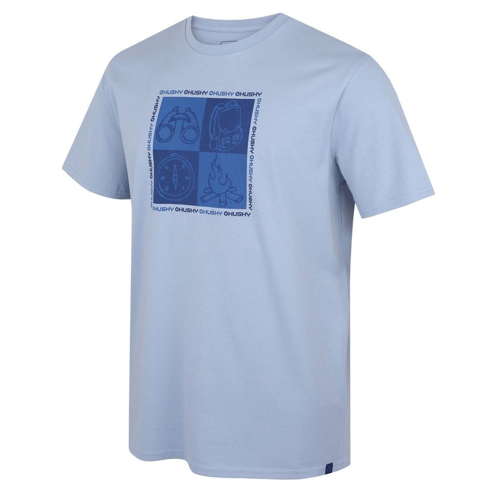 Tee Square M light blue