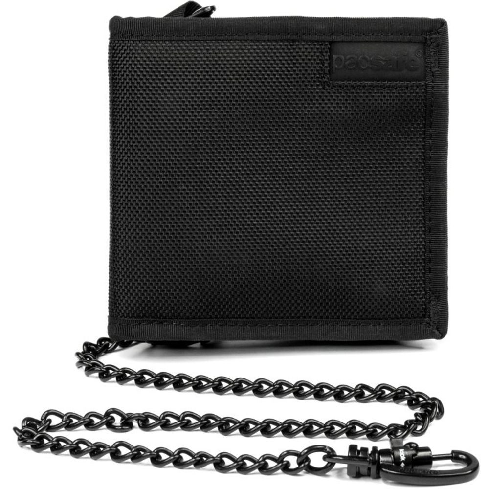 RFIDsafe Z100 ZIPPER BIFOLD WALLET black