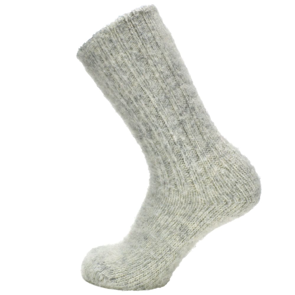Nansen kid sock, grey melange