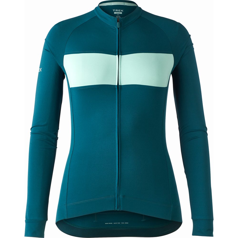 Dámský dres s dlouhým rukávem Circuit LTD , zelená/modrozelená