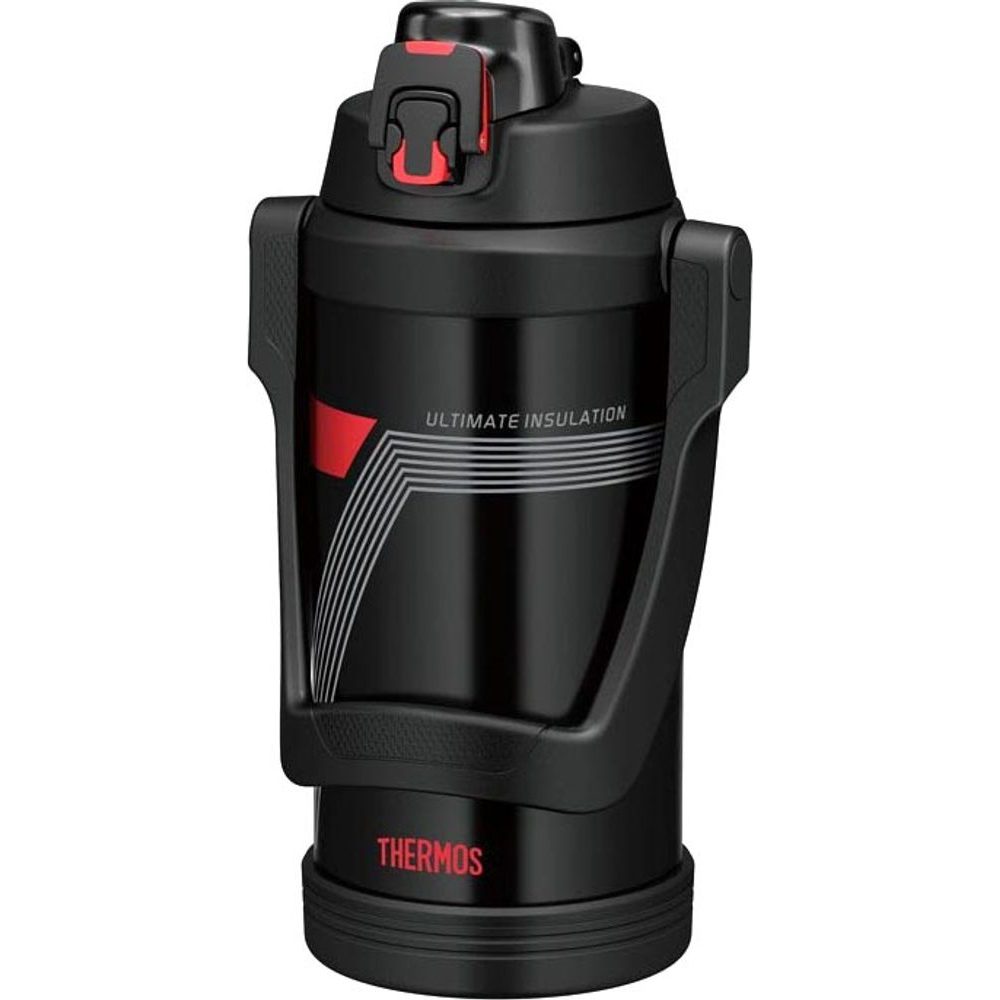 Hydratační termoska 2l - černá