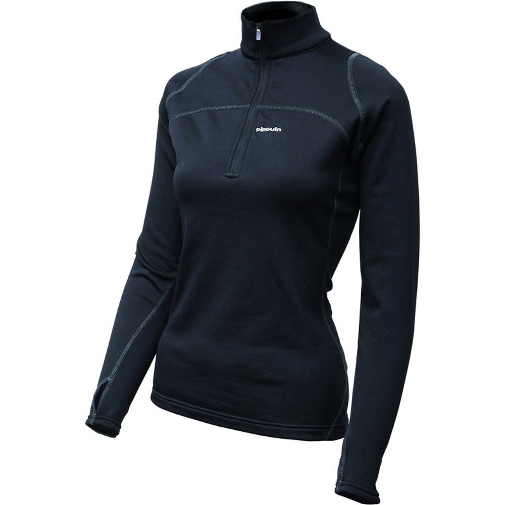 Power Lady Half Zip Black