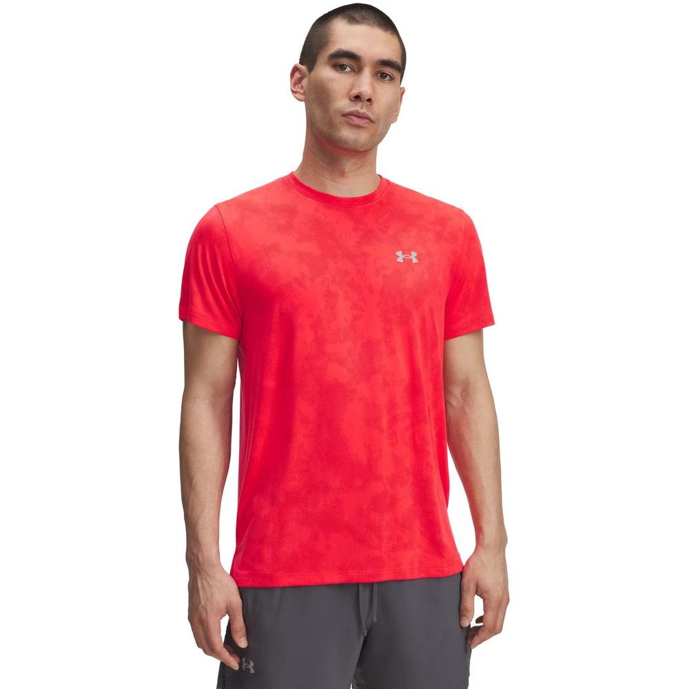 UA Launch Camo SS-RED