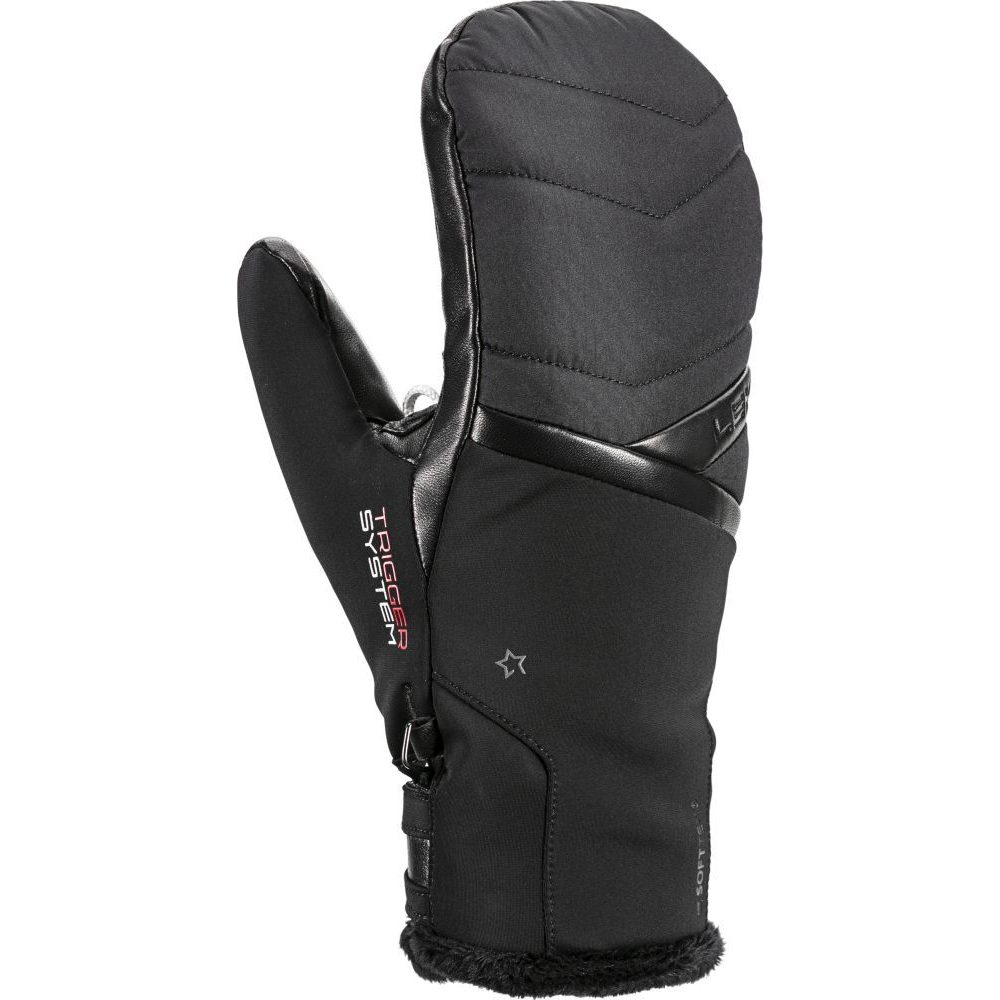 Snowfox 3D Women Mitt, black