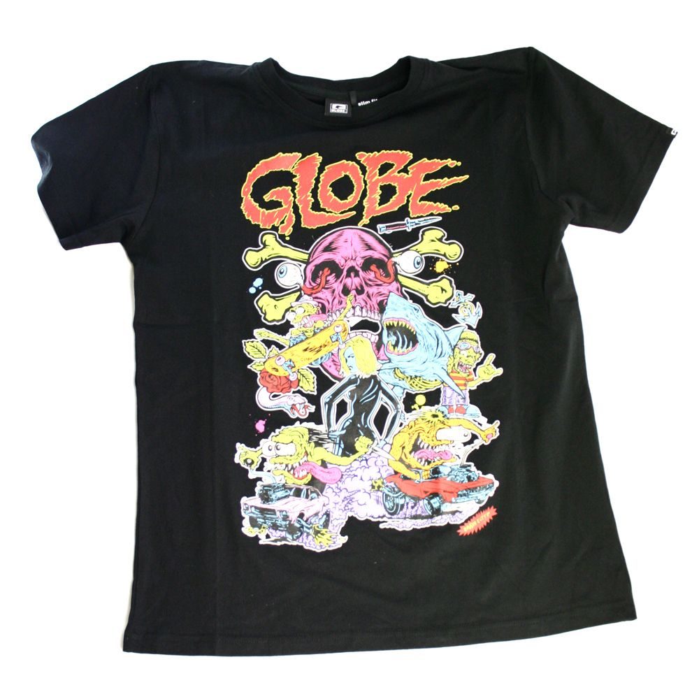 MANEATER SLIM SS TEE BLACK - Tričko