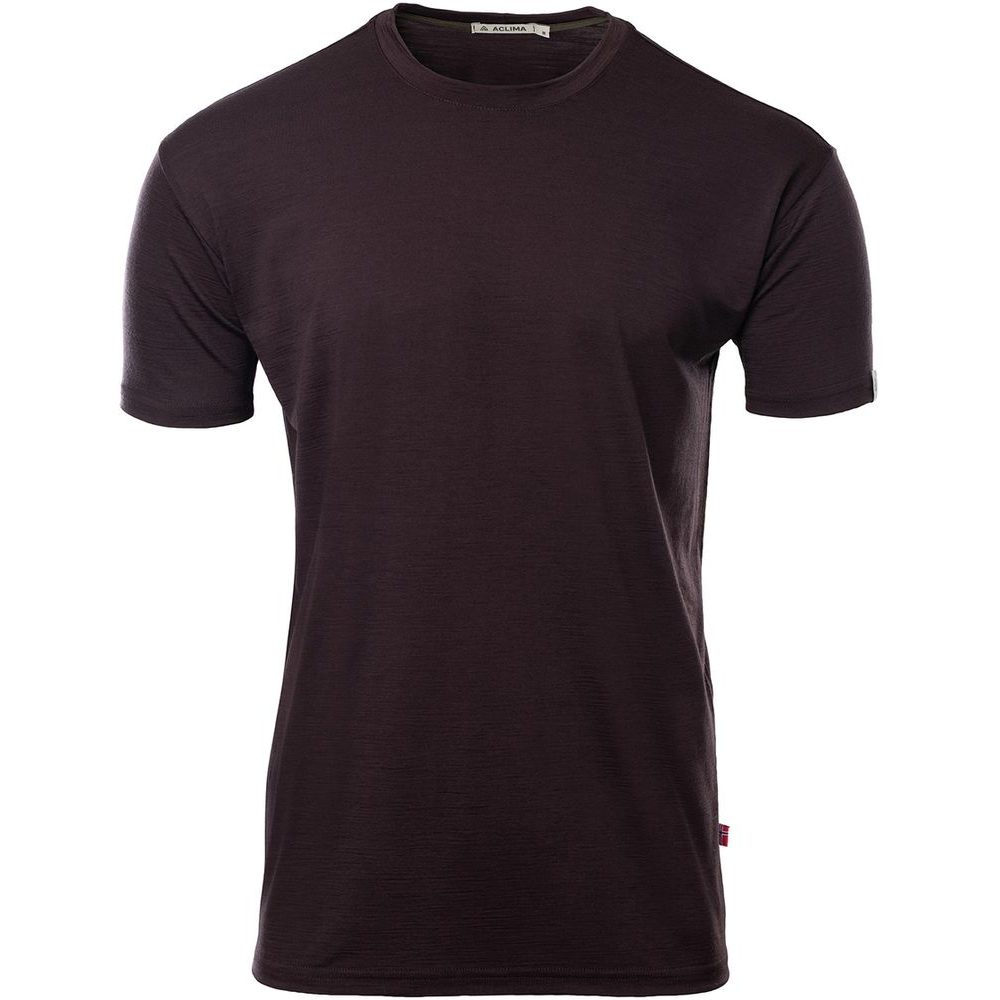LightWool 180 Classic Tee M's Chocolate Plum