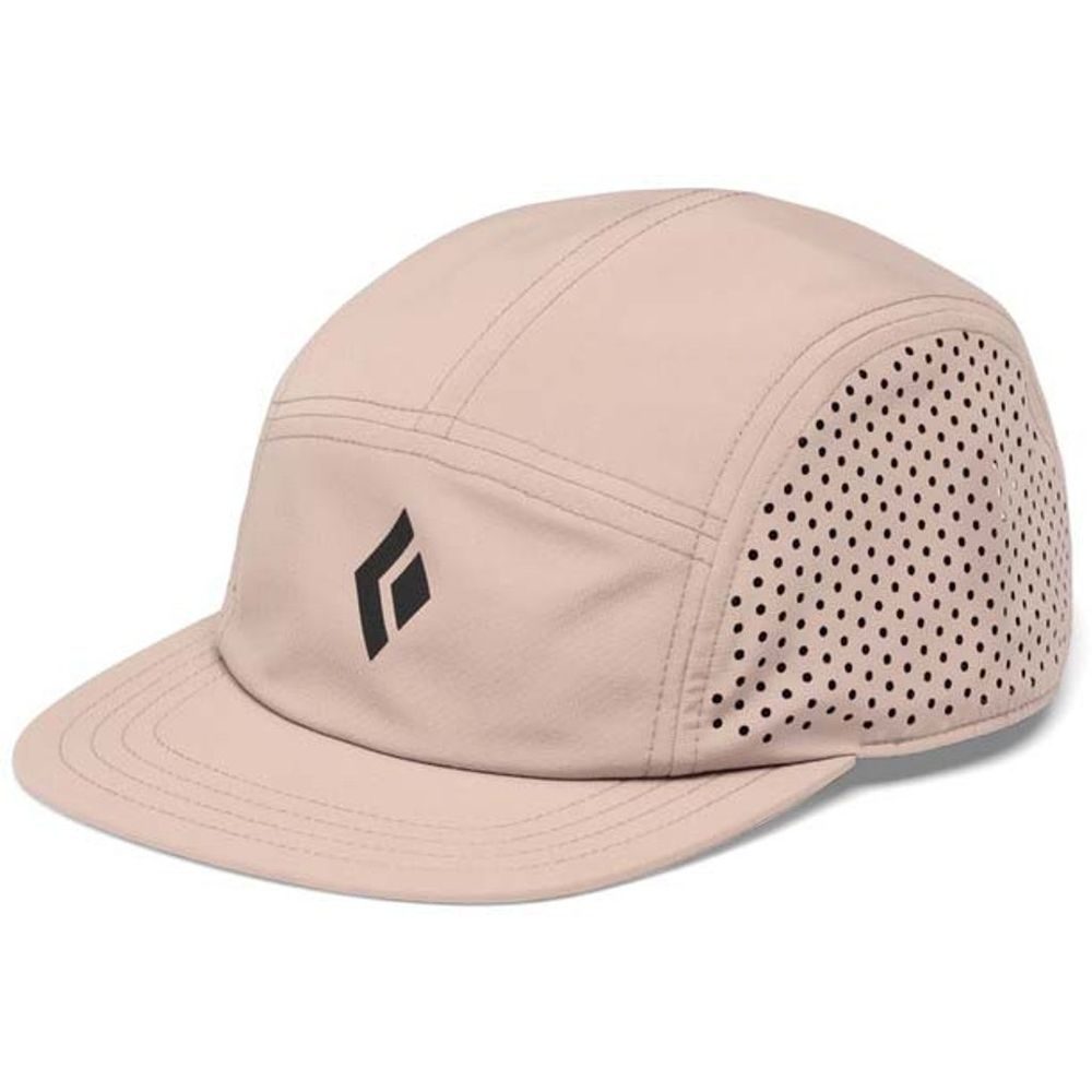 5-PANEL SYNTHETIC CAP Pale Mauve-Black Icon Logo