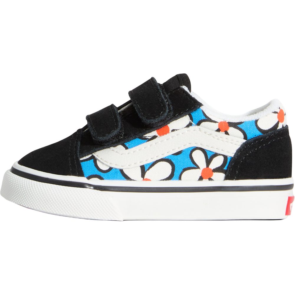 Old Skool V PAINTED FLORAL Bright Azure