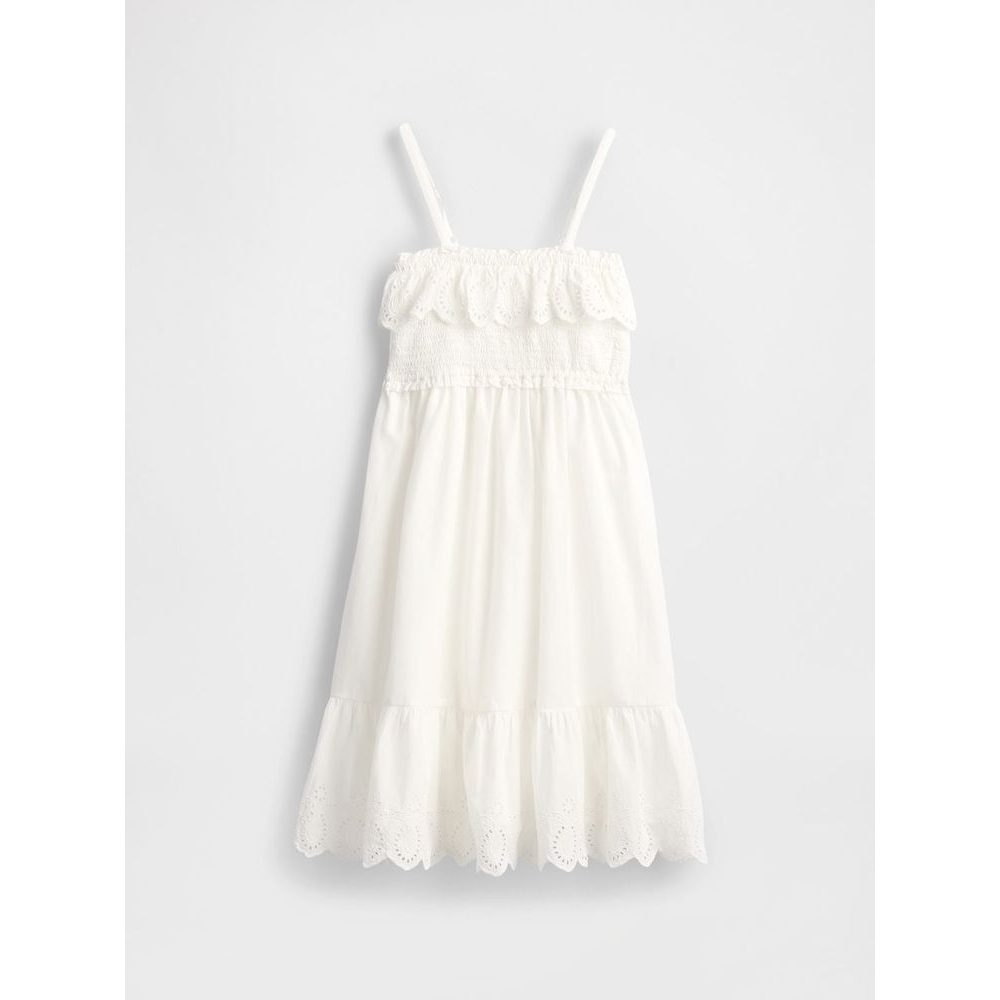 780507-00 Dětské šaty s volány Americana Bílá