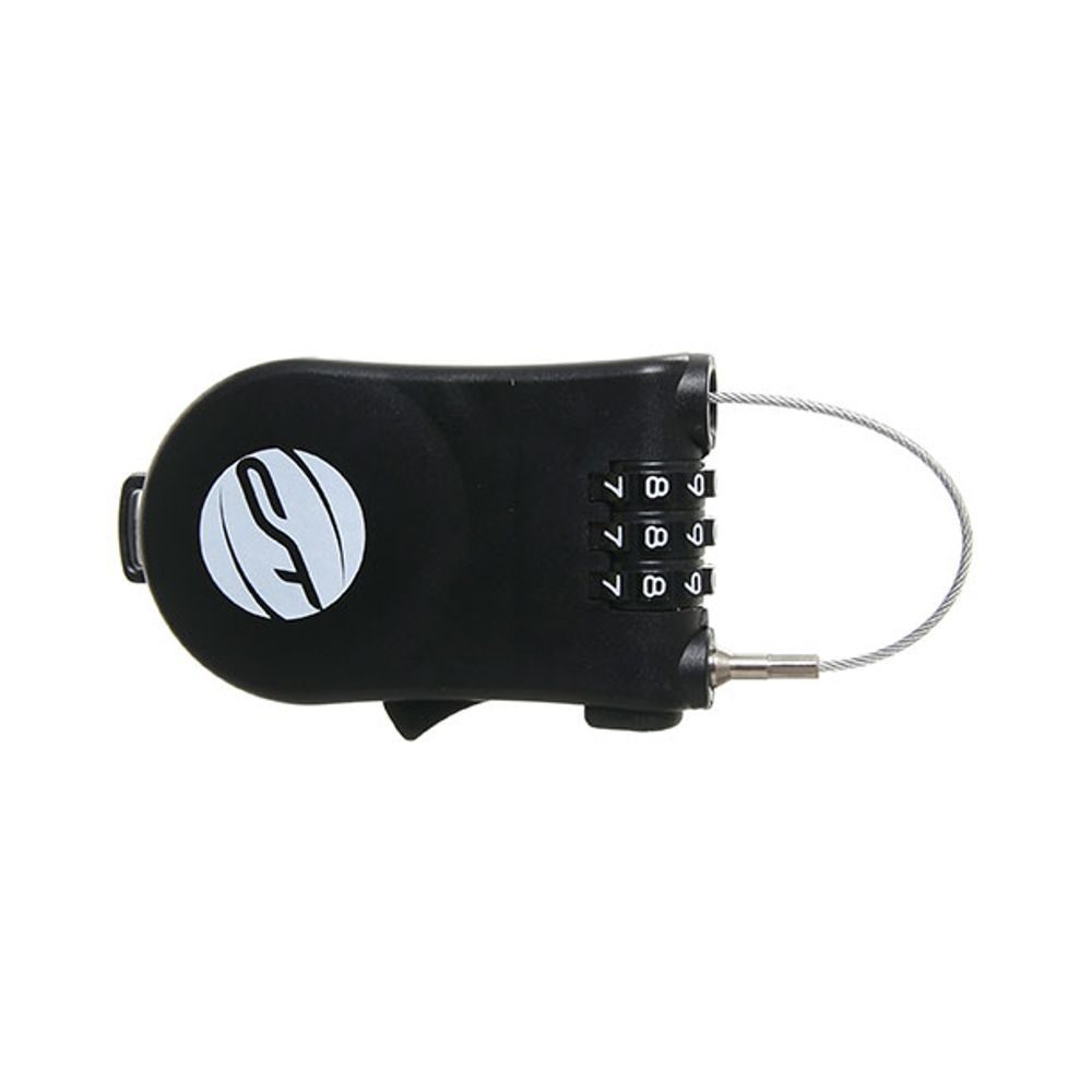 Multif.Comb.Radio Lock 110cm black-zámek