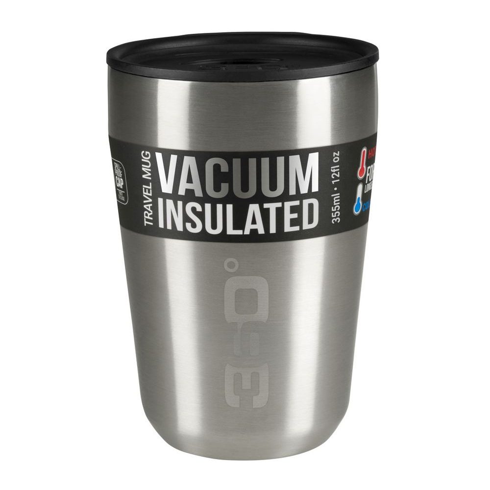 360° Vacuum Travel Mug Regular Silver