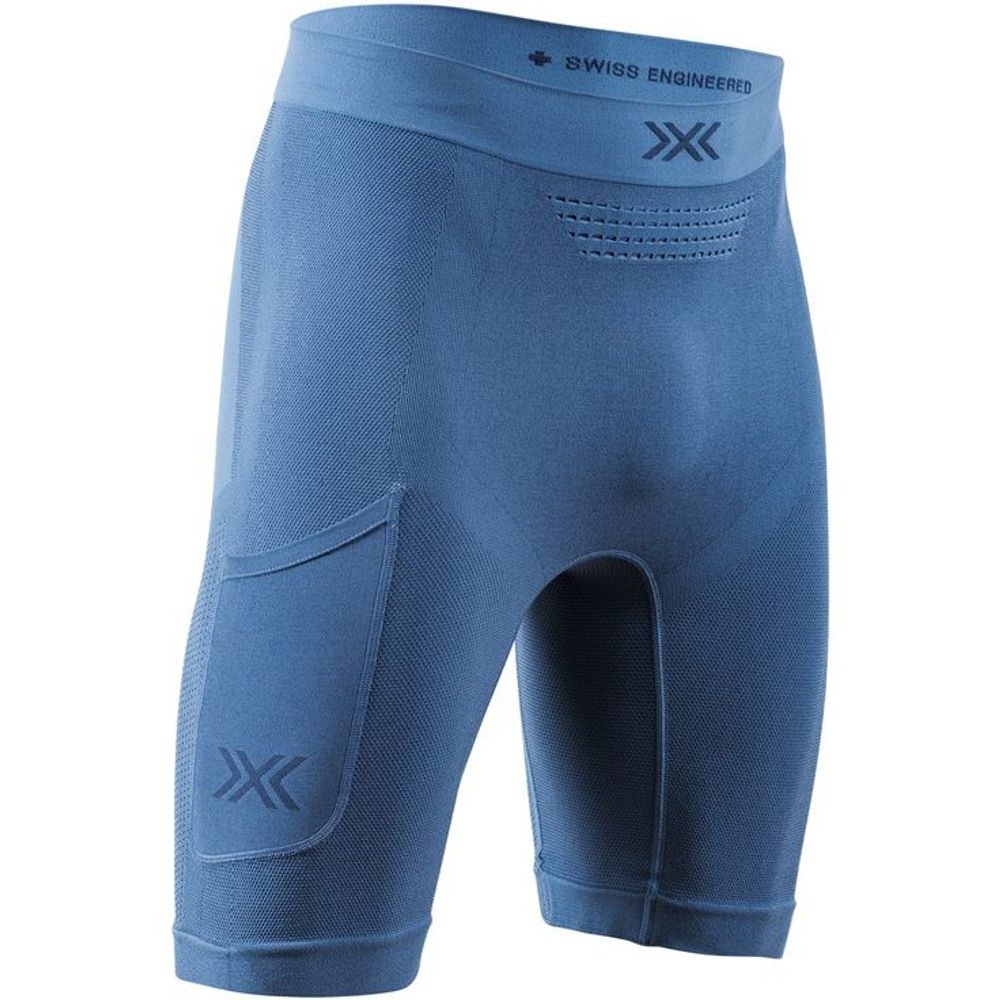 X-BIONIC® XCEED RUN SHORT TIGHTS MEN X BLACK/RHINO GREY
