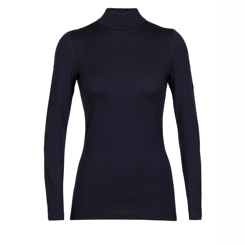 W 260 Tech LS Turtleneck MIDNIGHT NAVY