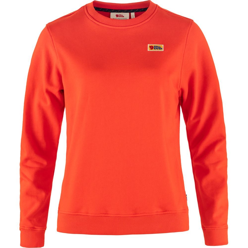 Vardag Sweater W Flame Orange